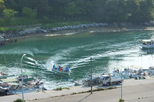 朝の漁を終えて（25/5）